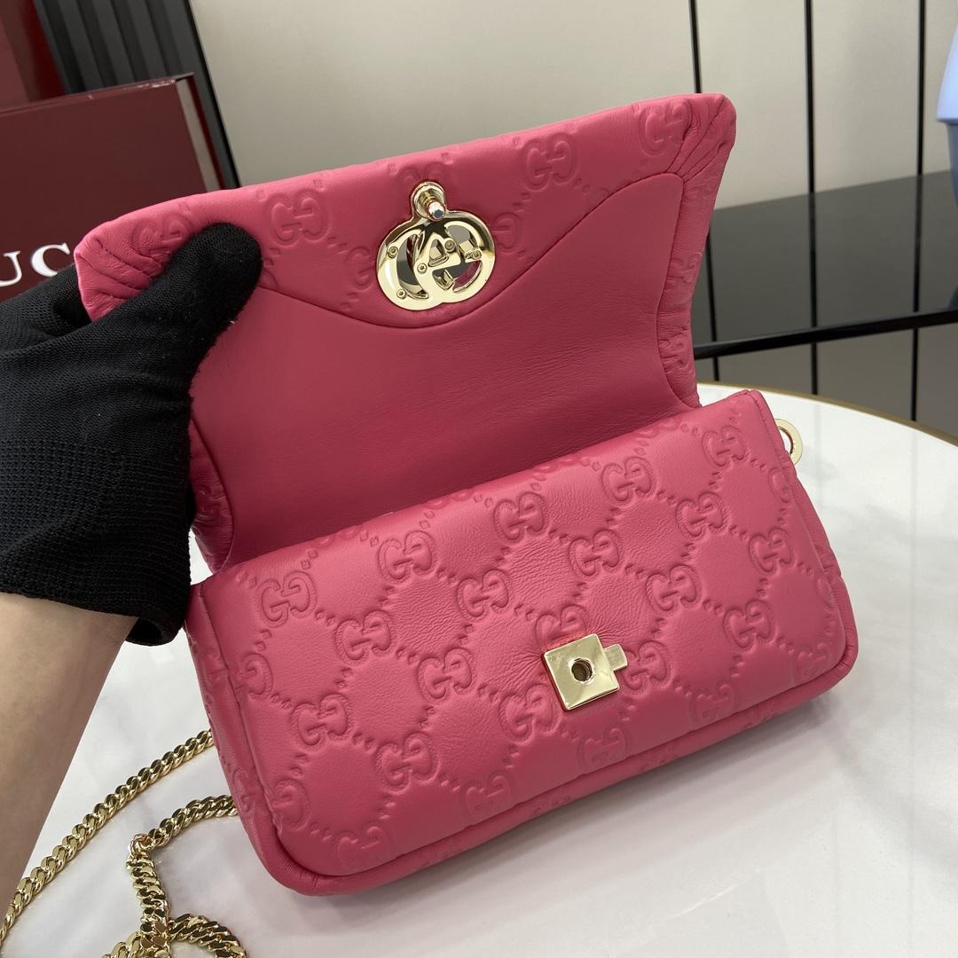 Gucci GG Milano Mini Top Handle Bag - DopestKickz