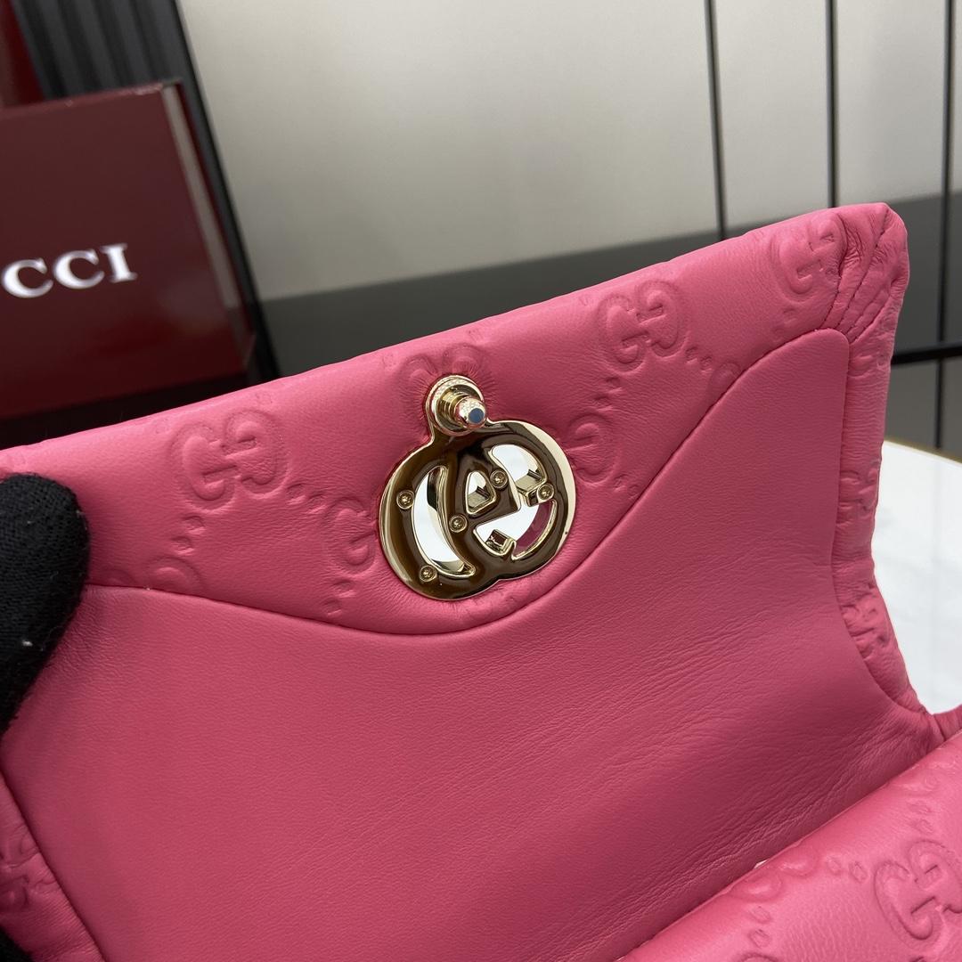 Gucci GG Milano Mini Top Handle Bag - DopestKickz
