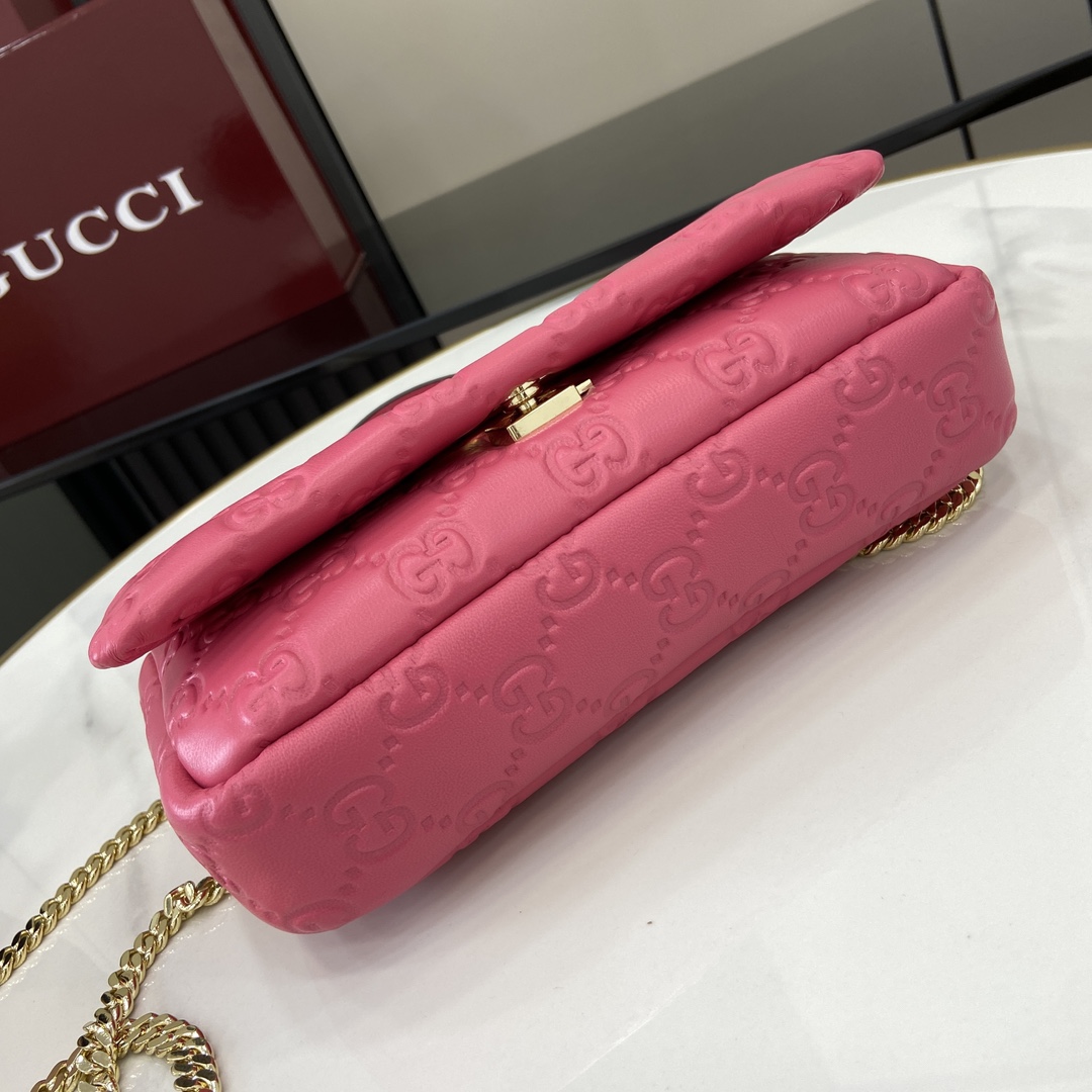 Gucci GG Milano Mini Top Handle Bag - DopestKickz