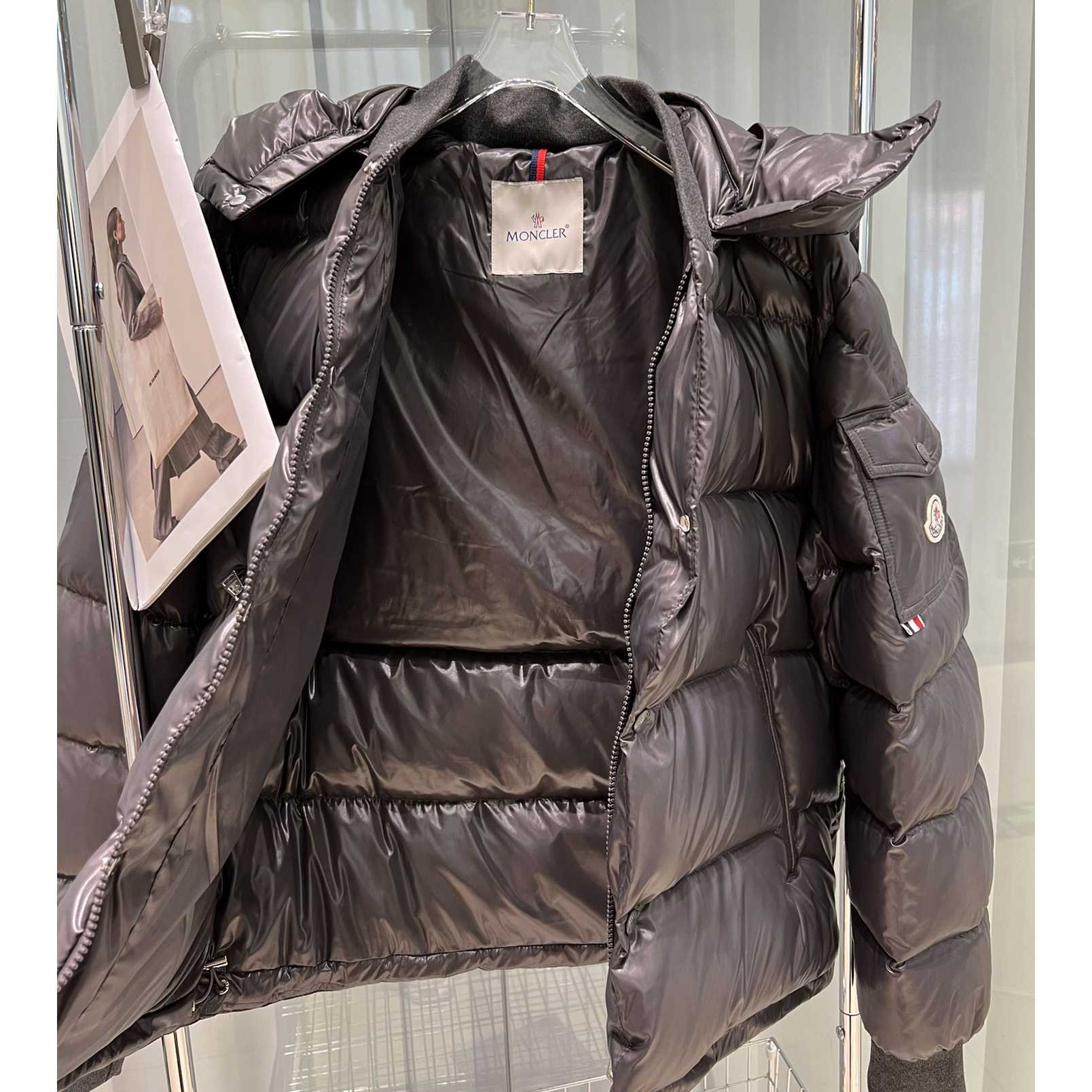 Moncler Maljasset Short Down Jacket  - DopestKickz