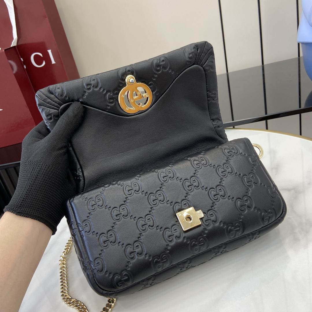 Gucci GG Milano Mini Top Handle Bag - DopestKickz