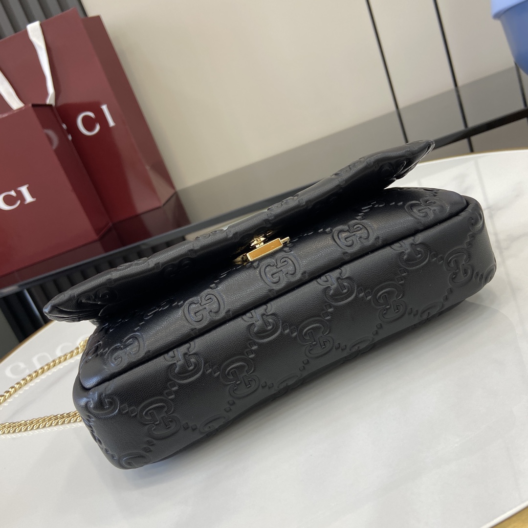 Gucci GG Milano Mini Top Handle Bag - DopestKickz