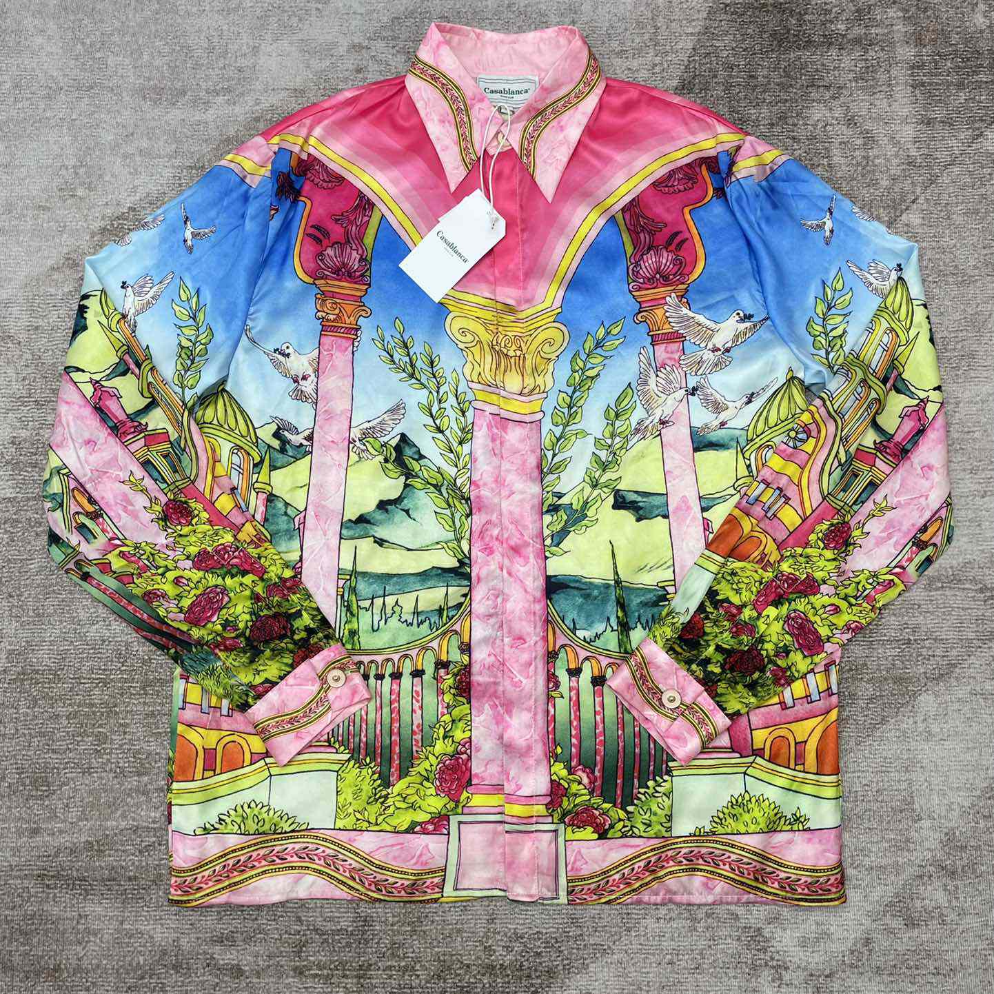 Casablanca - Le Jardin Ideal-print shirt      CA3496 - DopestKickz