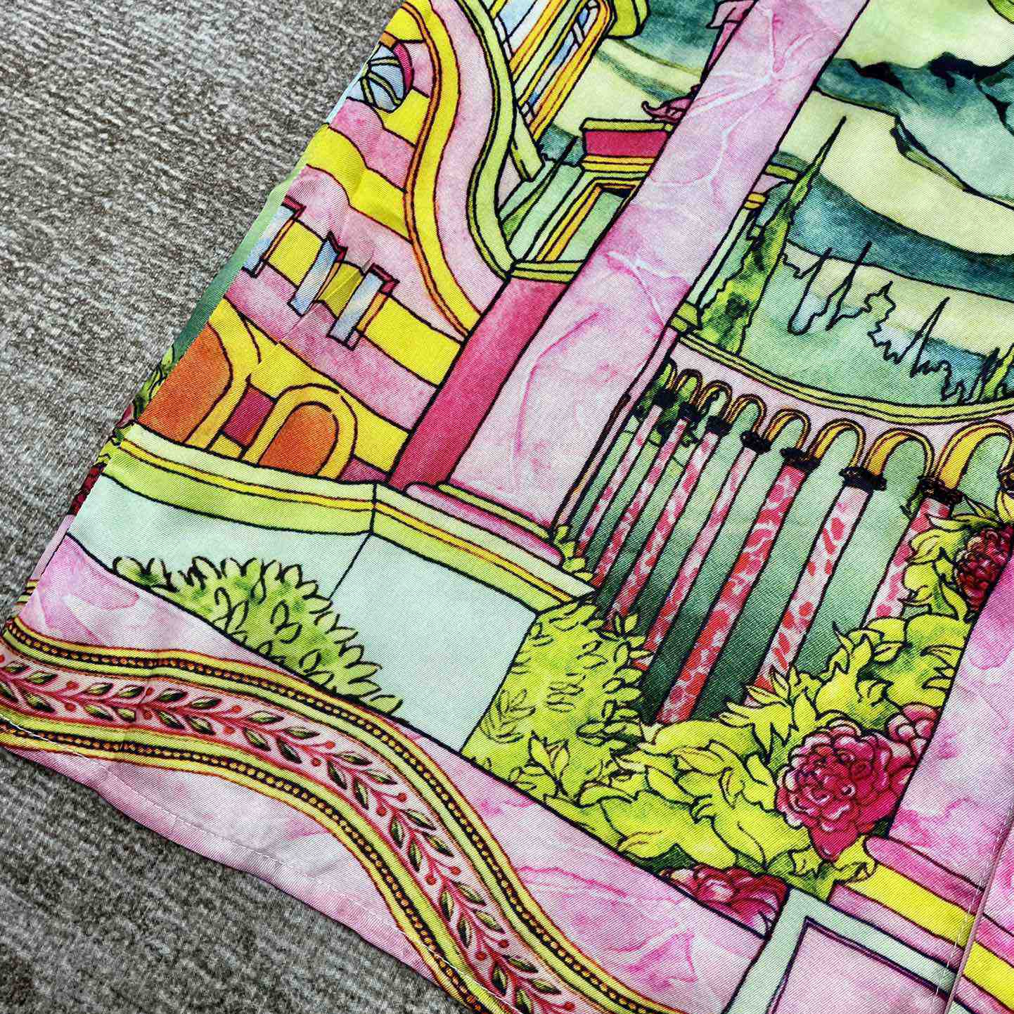 Casablanca - Le Jardin Ideal-print shirt      CA3496 - DopestKickz