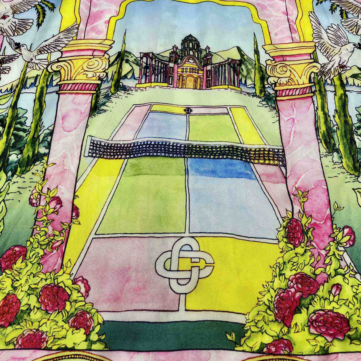 Casablanca - Le Jardin Ideal-print shirt      CA3496 - DopestKickz