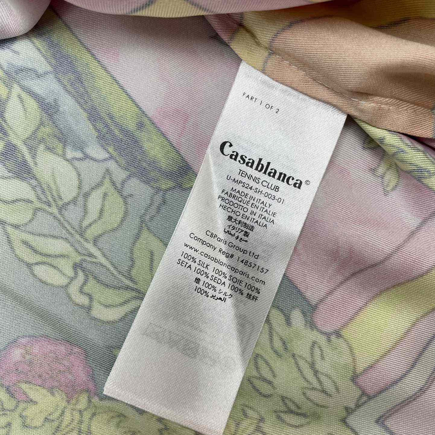 Casablanca - Le Jardin Ideal-print shirt      CA3496 - DopestKickz