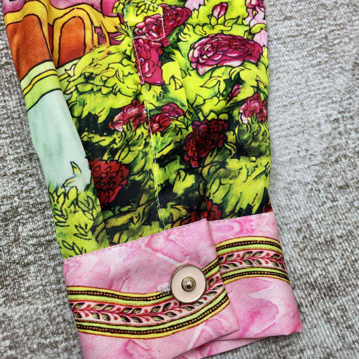 Casablanca - Le Jardin Ideal-print shirt      CA3496 - DopestKickz