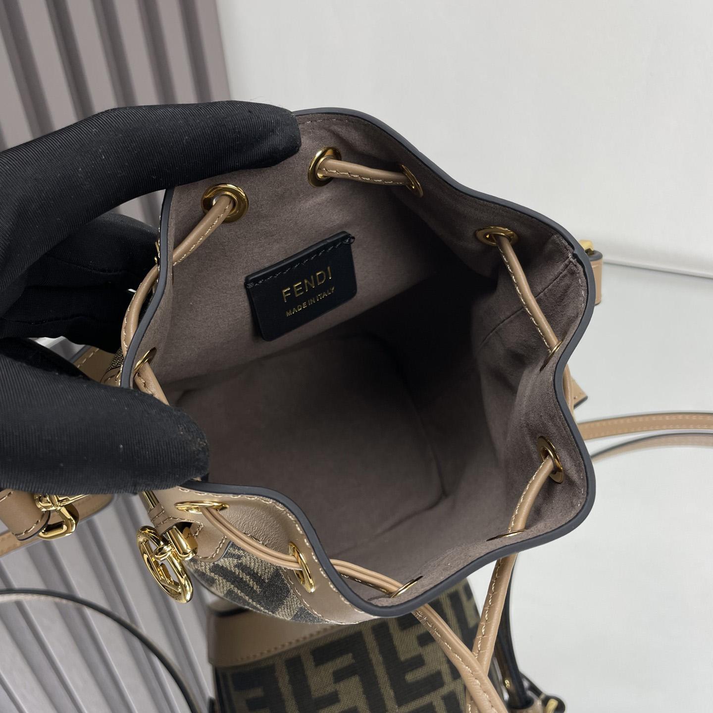 Fendi Small Mon Tresor Bucket  (18-12-10cm) - DopestKickz
