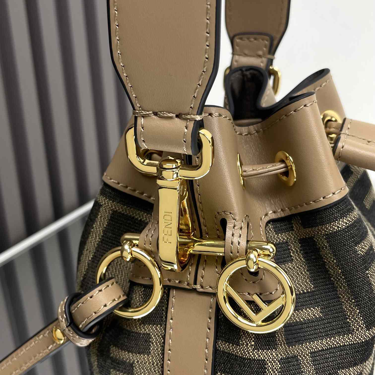 Fendi Small Mon Tresor Bucket  (18-12-10cm) - DopestKickz