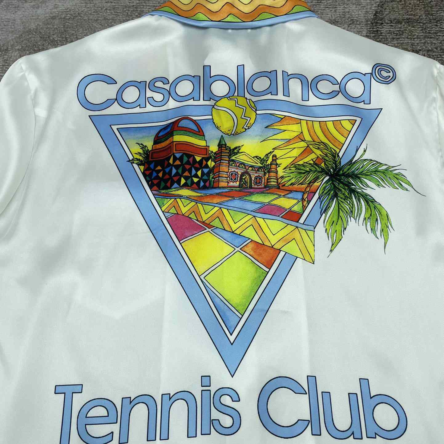 Casablanca - Afro Cubism Silk Shirt    CA3459     - DopestKickz