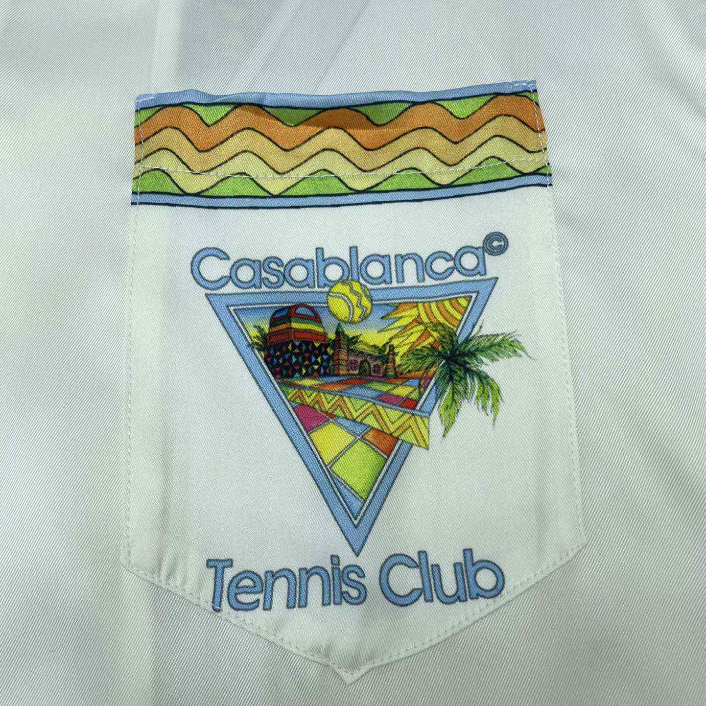 Casablanca - Afro Cubism Silk Shirt    CA3459     - DopestKickz