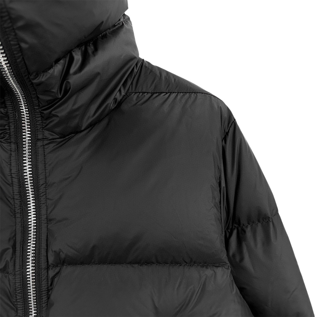 Rick Owens Black Porterville Turtle Down Jacket - DopestKickz