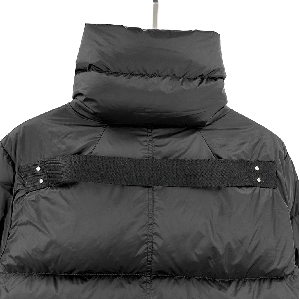 Rick Owens Black Porterville Turtle Down Jacket - DopestKickz