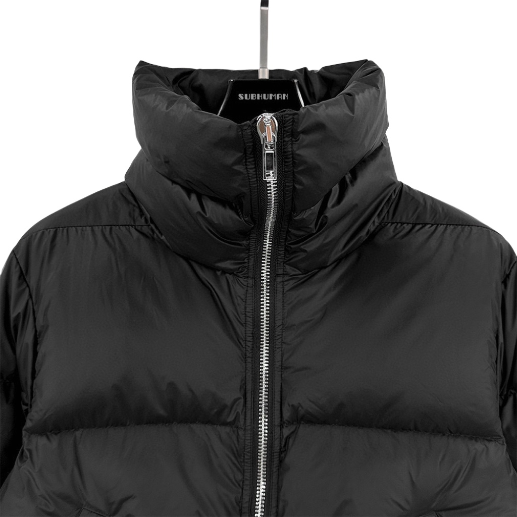 Rick Owens Black Porterville Turtle Down Jacket - DopestKickz