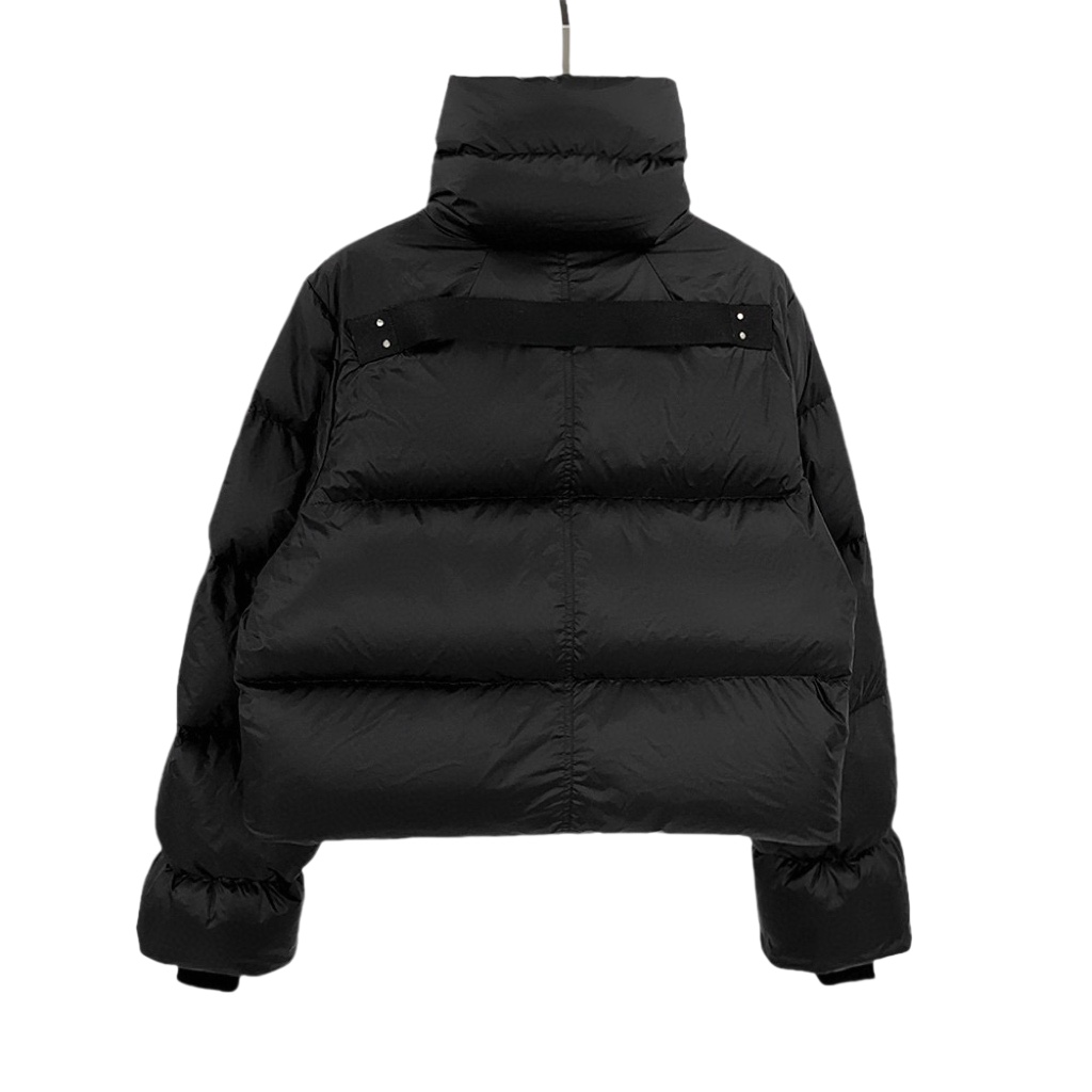 Rick Owens Black Porterville Turtle Down Jacket - DopestKickz