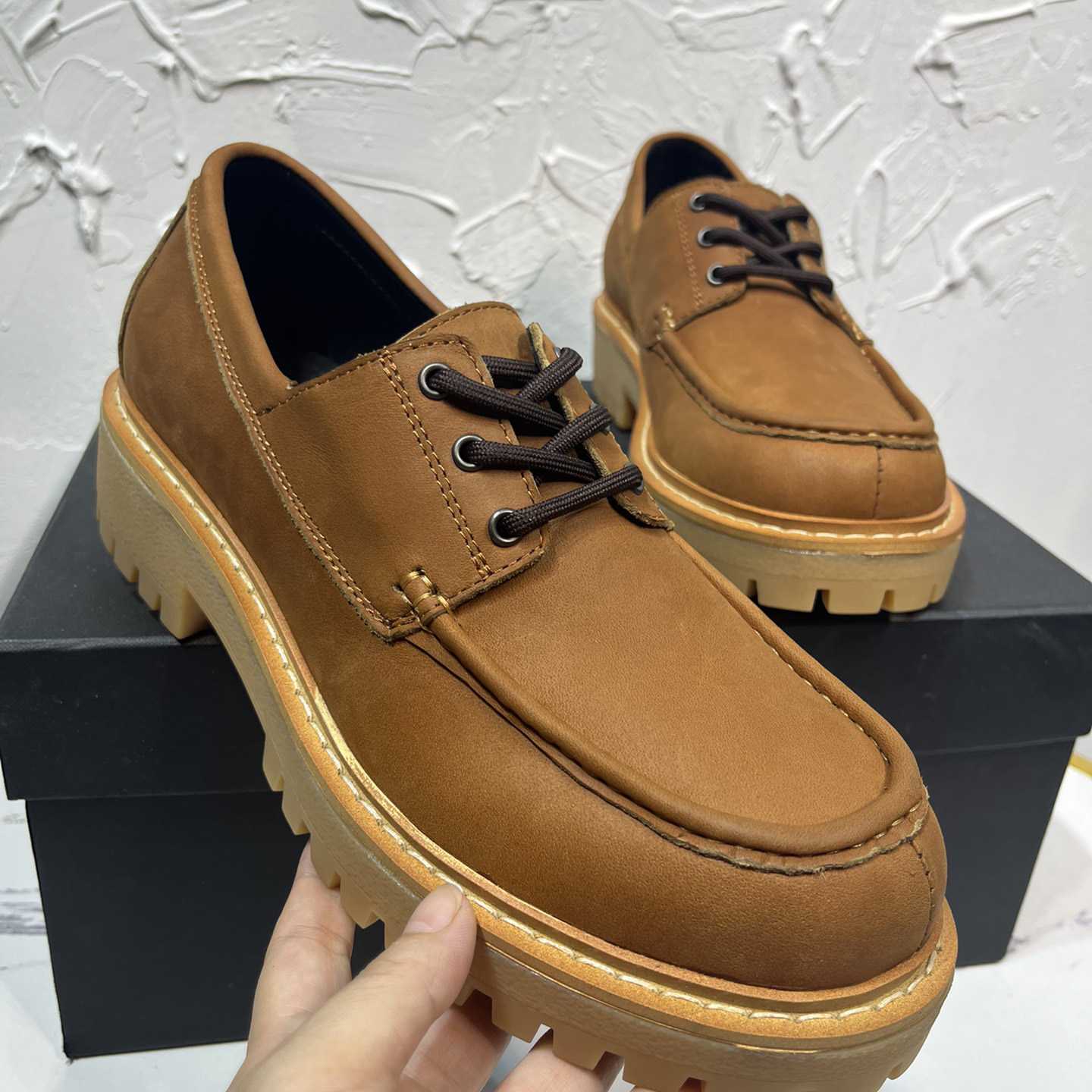 Prada 60mm Leather Loafers - DopestKickz