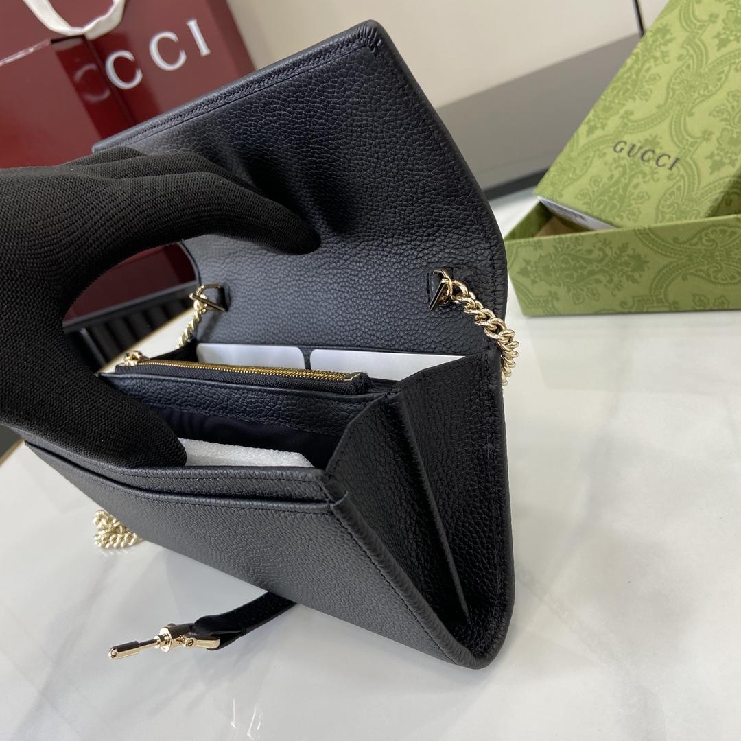 Gucci Jackie 1961 Chain Wallet - DopestKickz