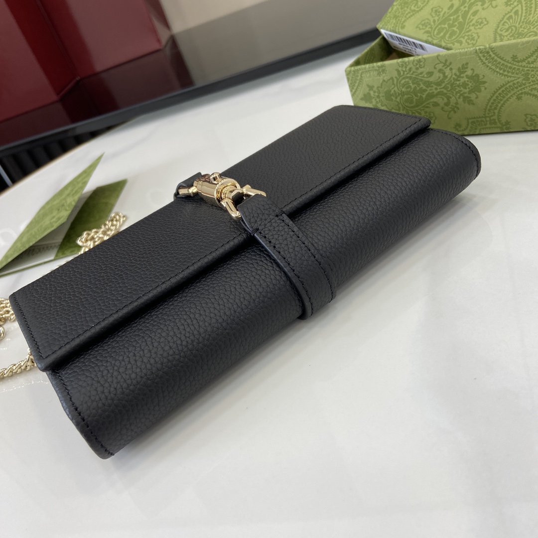 Gucci Jackie 1961 Chain Wallet - DopestKickz