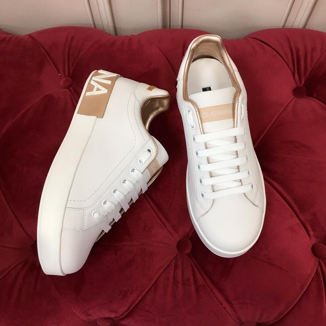 Dolce & Gabbana Calfskin Portofino Sneakers - DopestKickz