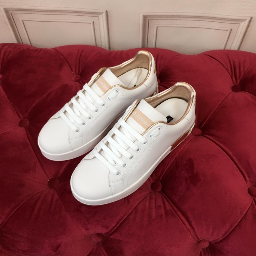 Dolce & Gabbana Calfskin Portofino Sneakers - DopestKickz