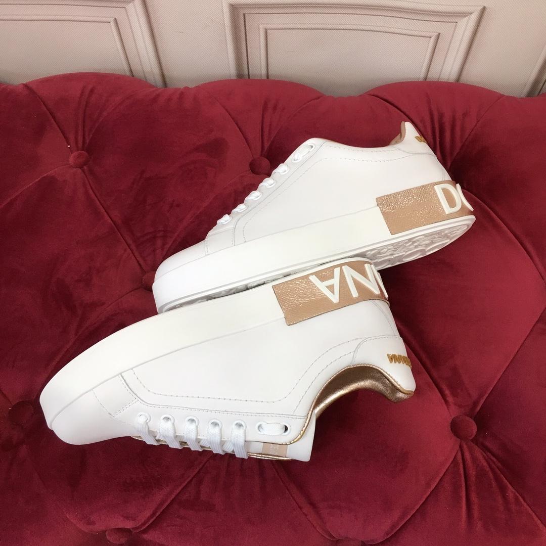 Dolce & Gabbana Calfskin Portofino Sneakers - DopestKickz