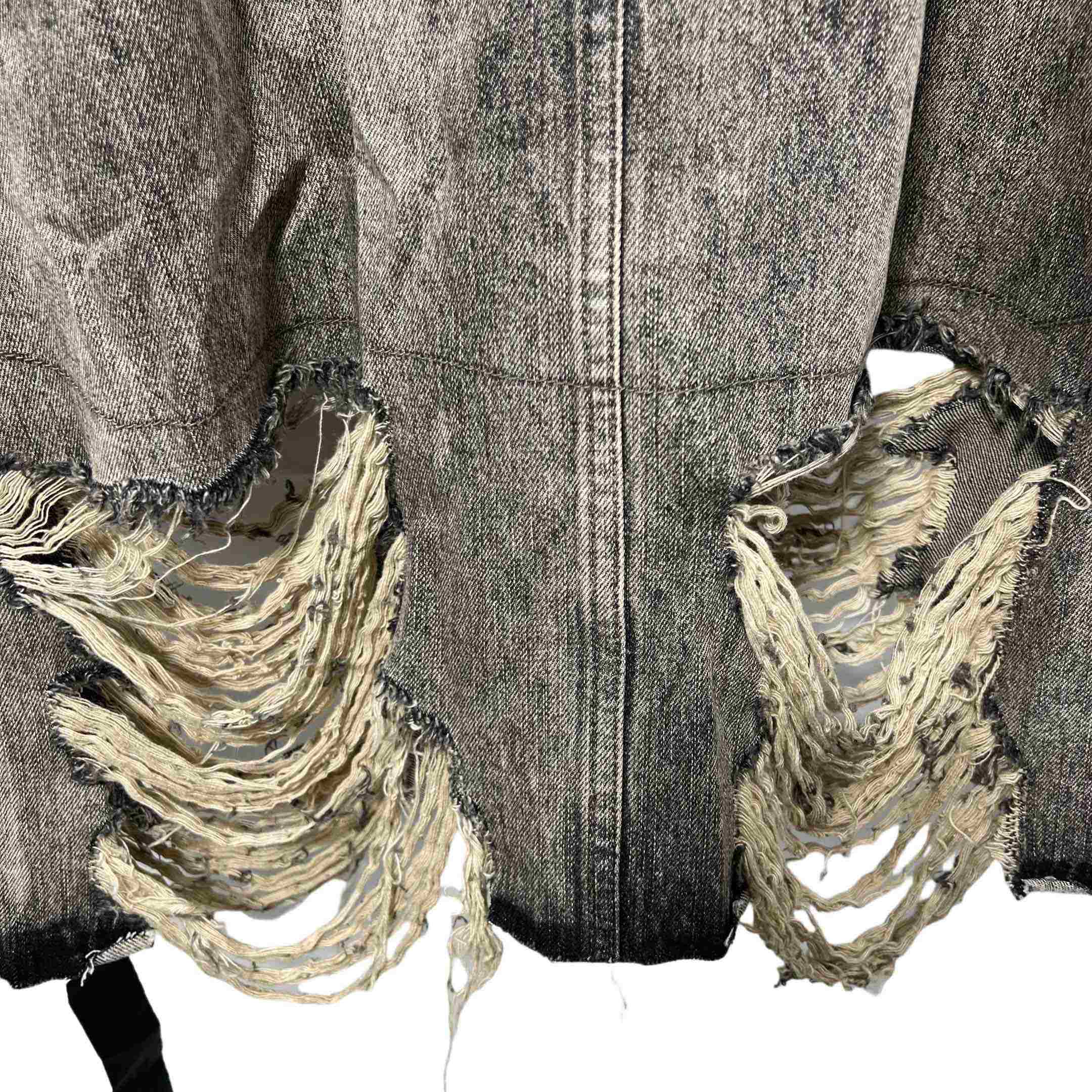 Rick Owens Drkshdw Denim Outershirt - DopestKickz