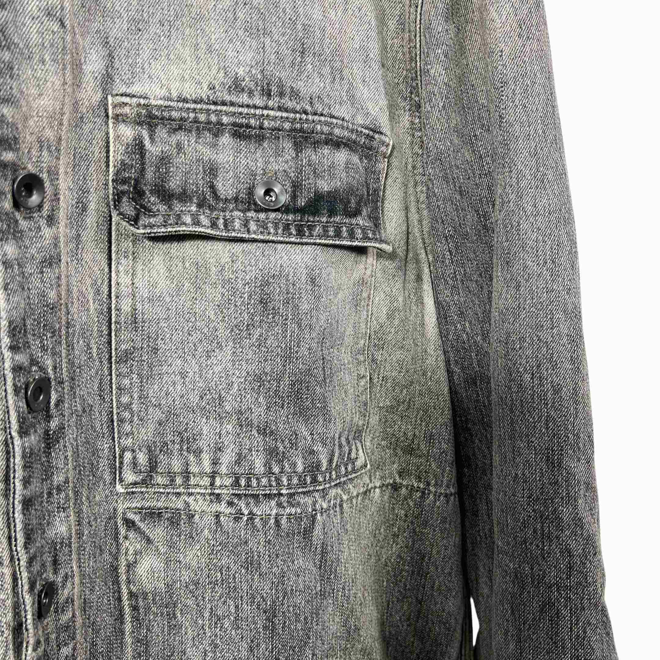 Rick Owens Drkshdw Denim Outershirt - DopestKickz