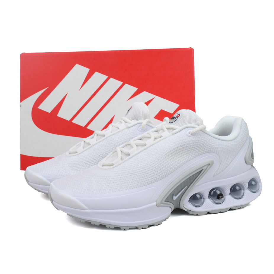 Air Max DN 'White Metallic Silver' Sneaker      DV3337-101  - DopestKickz