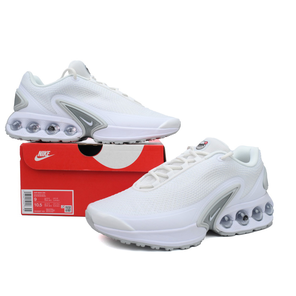 Air Max DN 'White Metallic Silver' Sneaker      DV3337-101  - DopestKickz