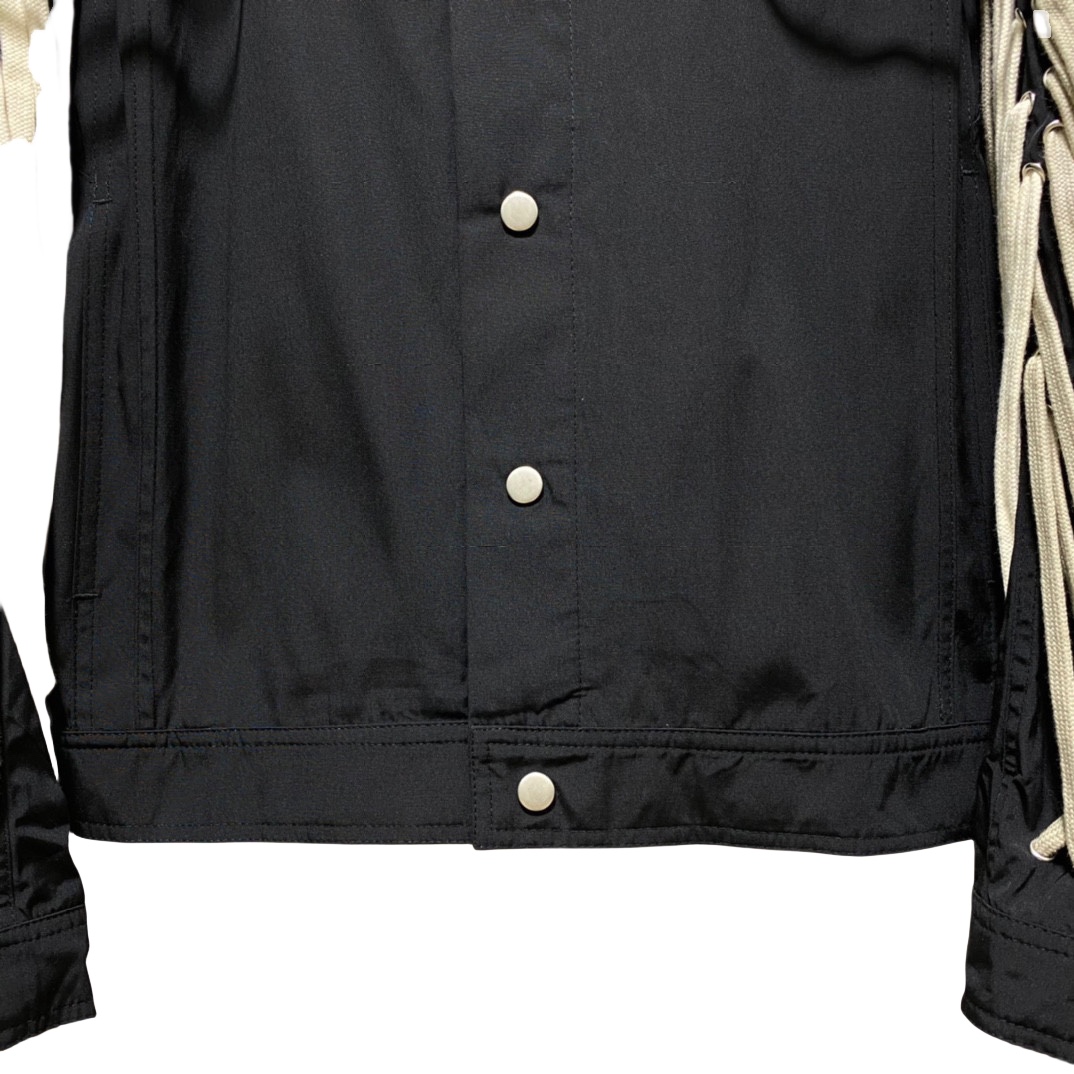 Rick Owens Tecuatl Megalace Worker Jacket - DopestKickz