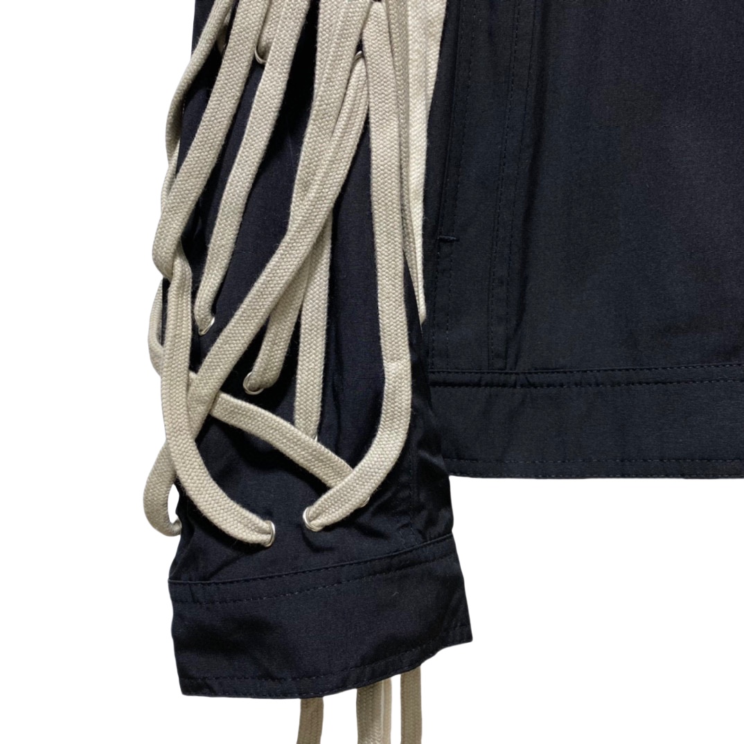 Rick Owens Tecuatl Megalace Worker Jacket - DopestKickz