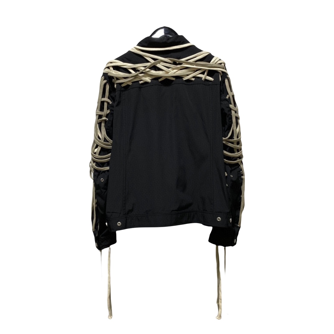 Rick Owens Tecuatl Megalace Worker Jacket - DopestKickz