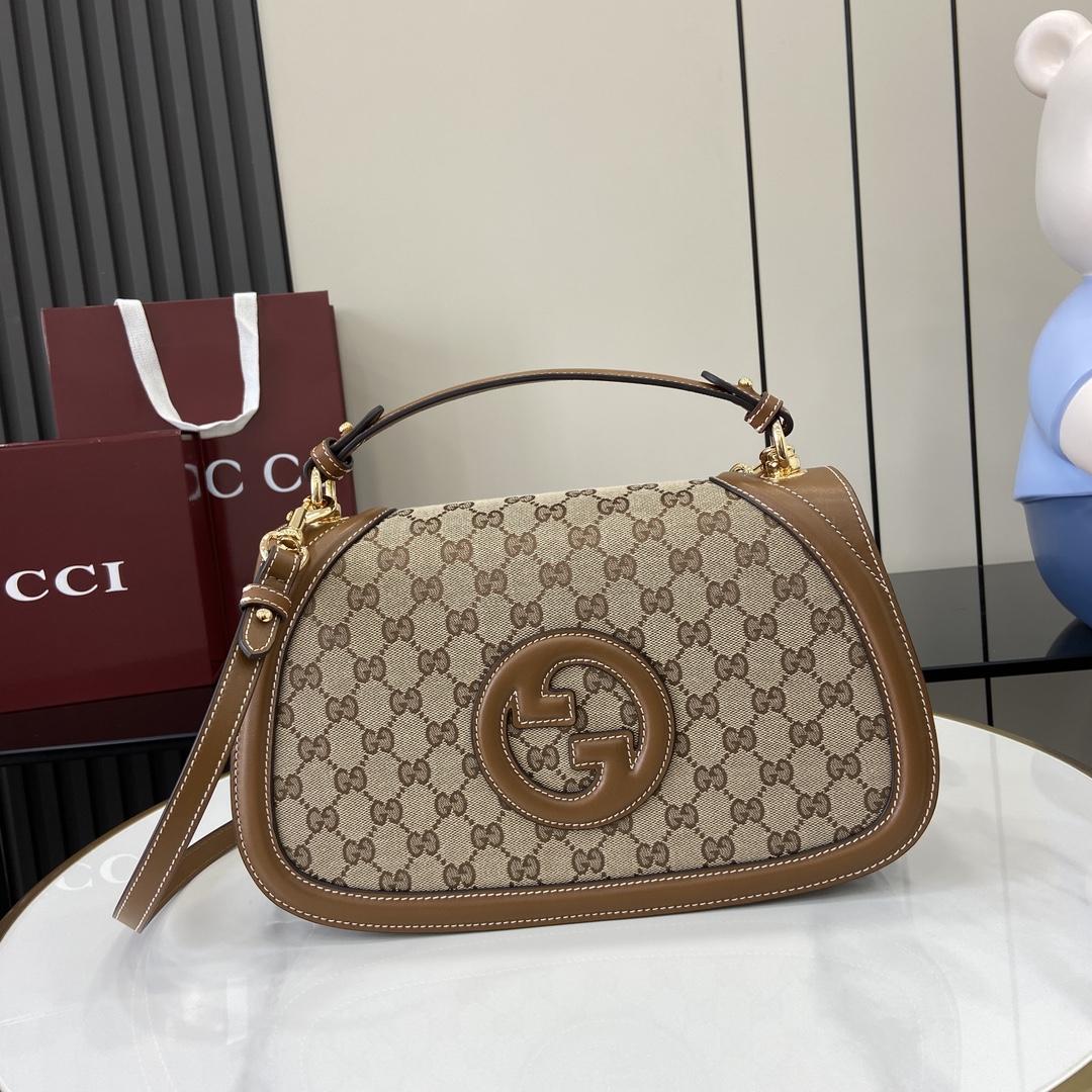 Gucci Blondie Medium Top Handle Bag - DopestKickz