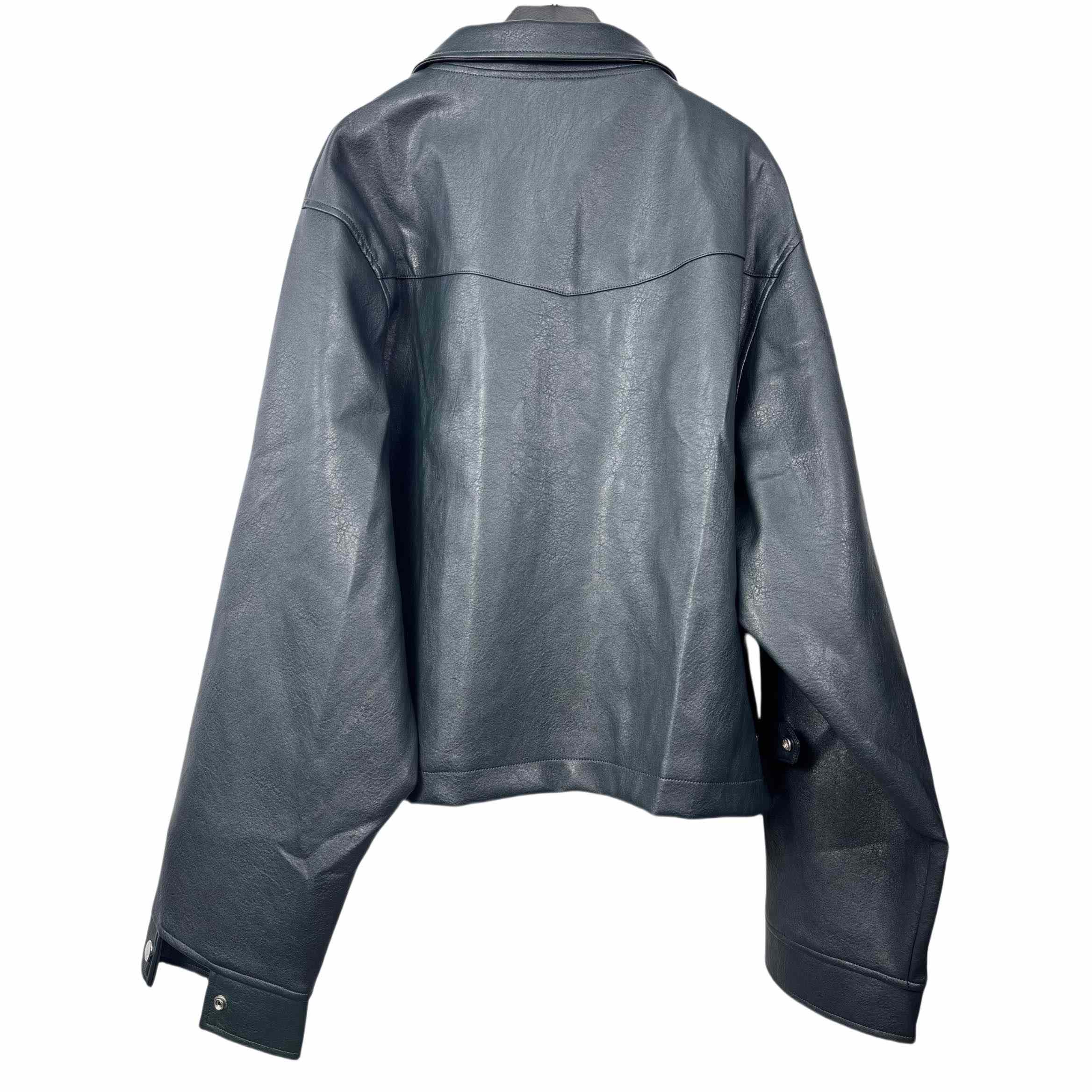 Enfants Riches Deprimes Green Western Leather Jacket - DopestKickz