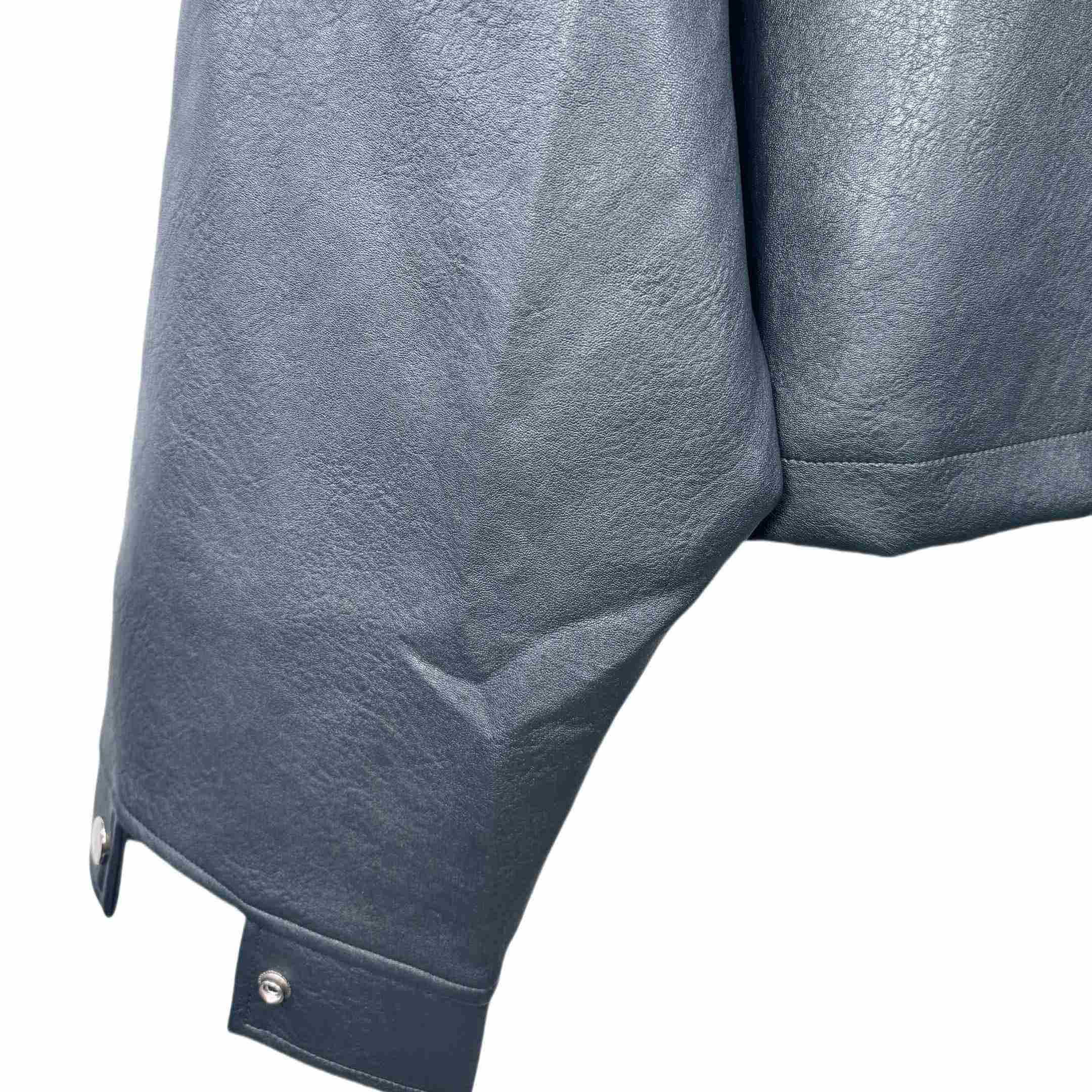 Enfants Riches Deprimes Green Western Leather Jacket - DopestKickz