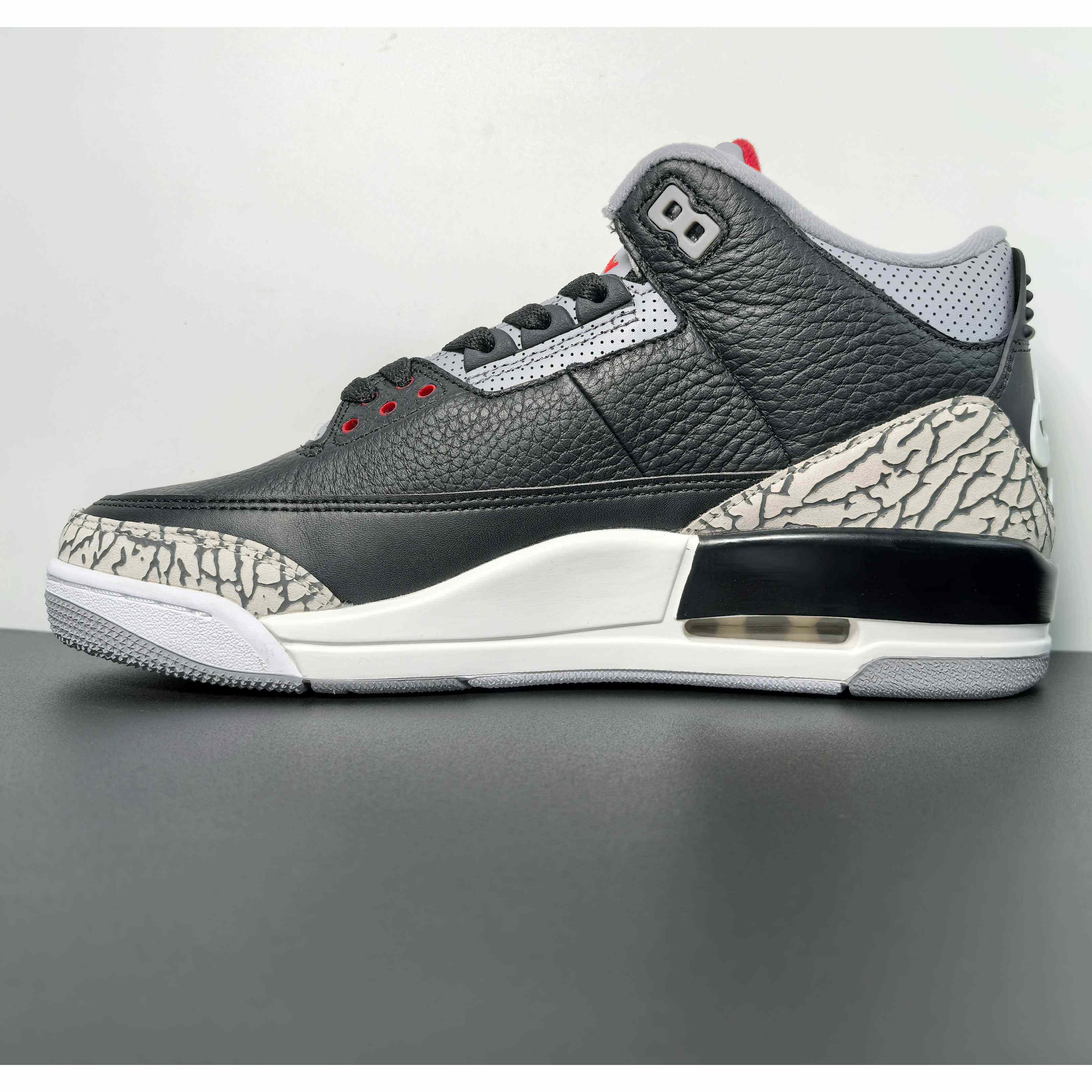 Air Jordan 3 OG “Black Cement Basketball Shoes     854262-001  - DopestKickz