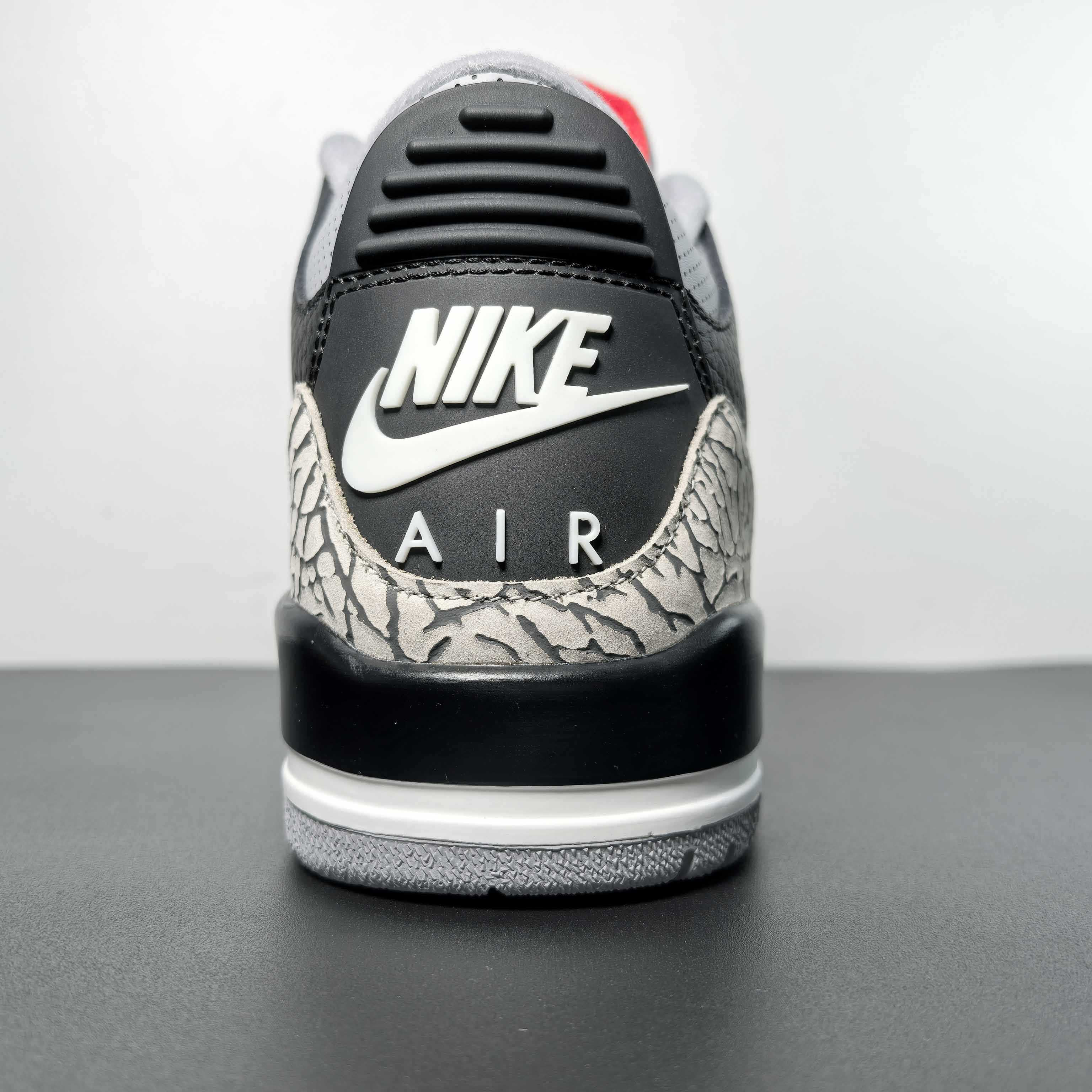 Air Jordan 3 OG “Black Cement Basketball Shoes     854262-001  - DopestKickz