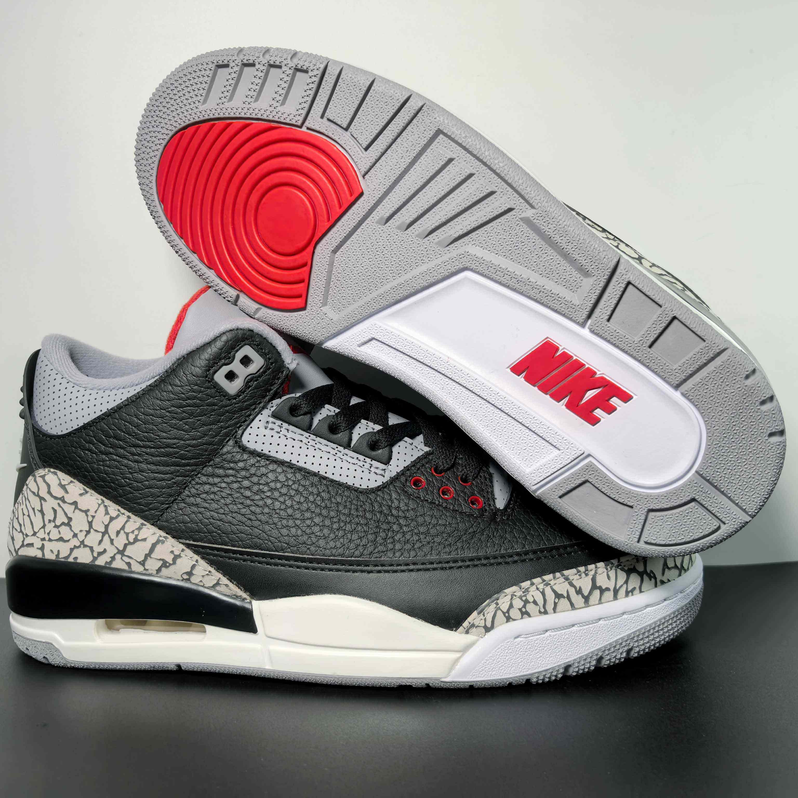 Air Jordan 3 OG “Black Cement Basketball Shoes     854262-001  - DopestKickz