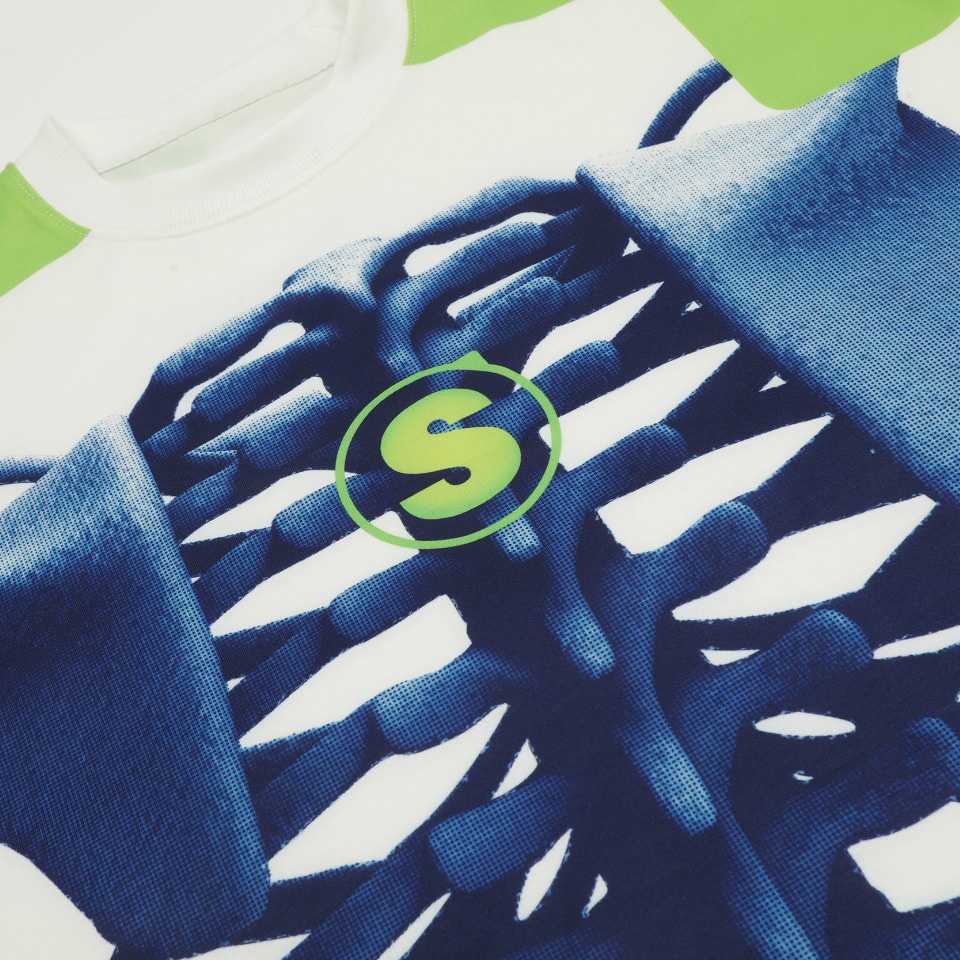 Saint Michael Printed Long Sleeve T-Shirt - DopestKickz