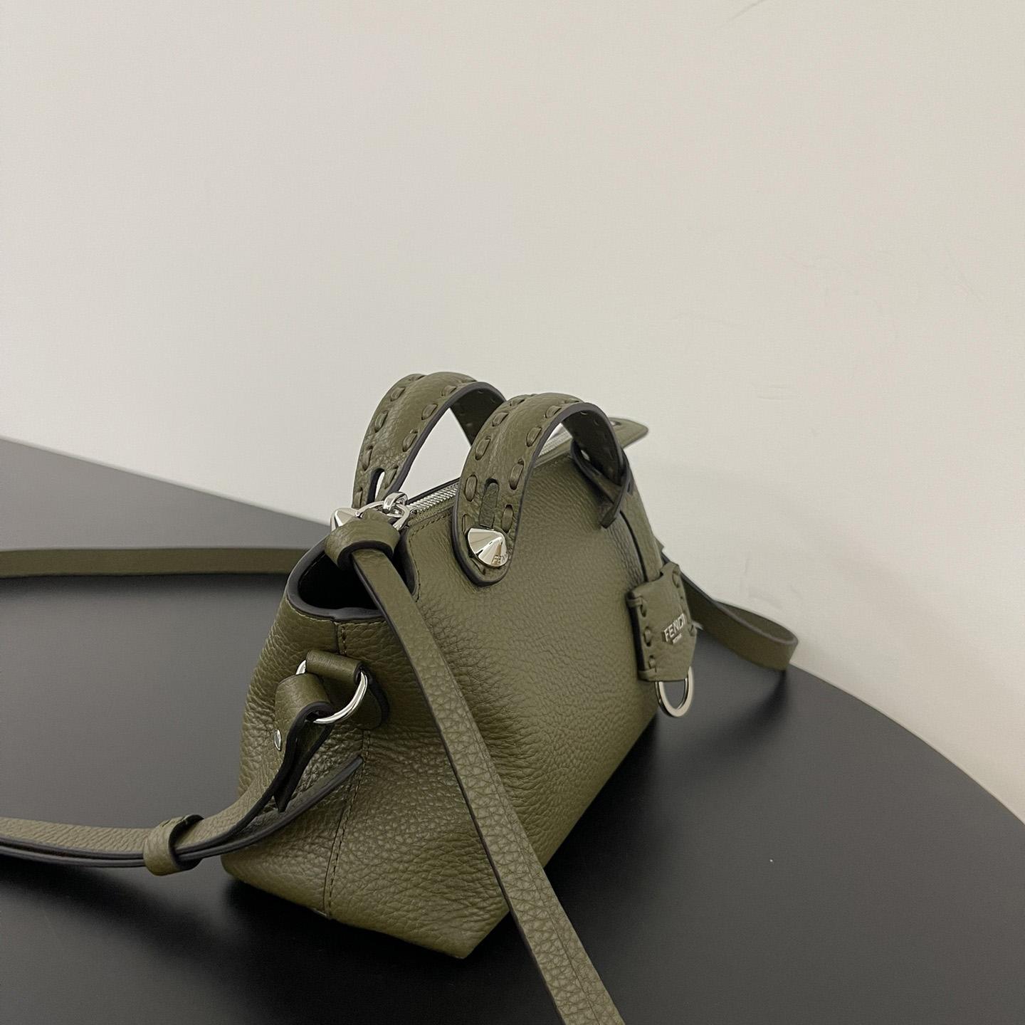 Fendi By The Way Selleria Mini Selleria Bag With 192 Hand-sewn Topstitches - DopestKickz