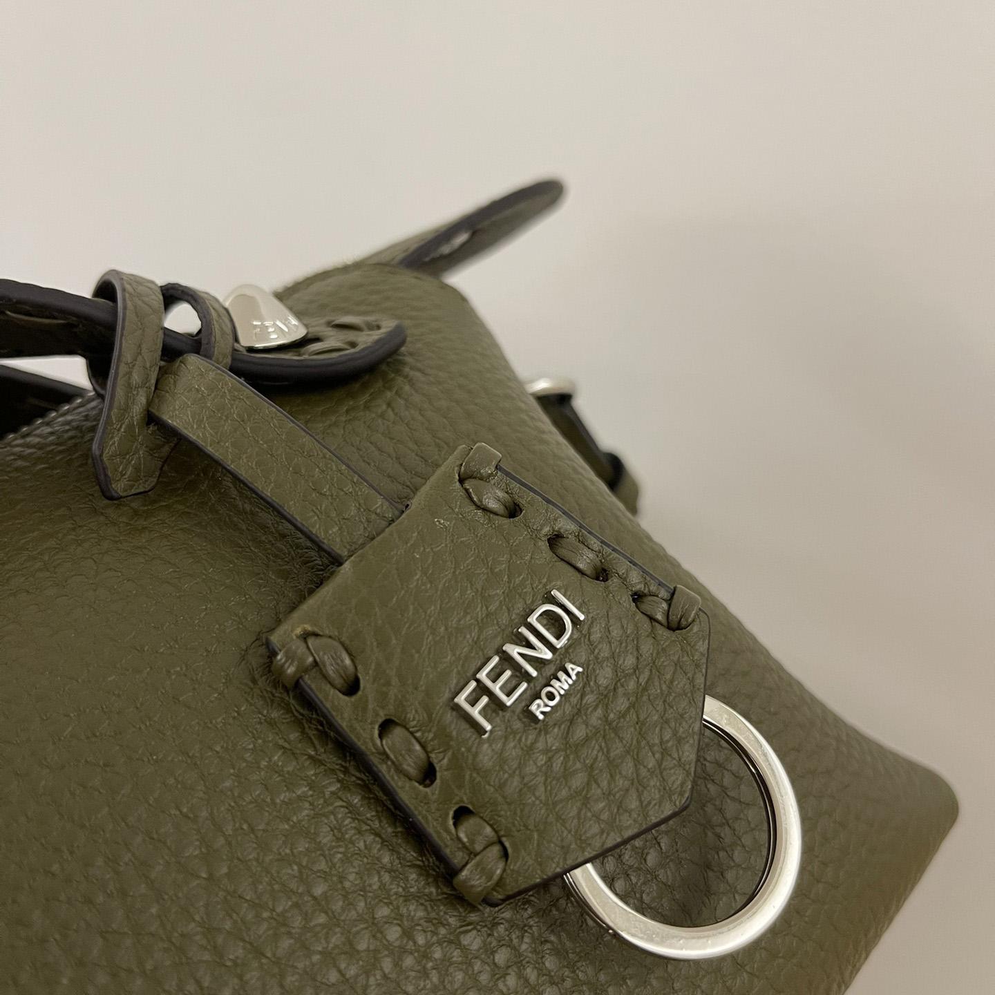 Fendi By The Way Selleria Mini Selleria Bag With 192 Hand-sewn Topstitches - DopestKickz