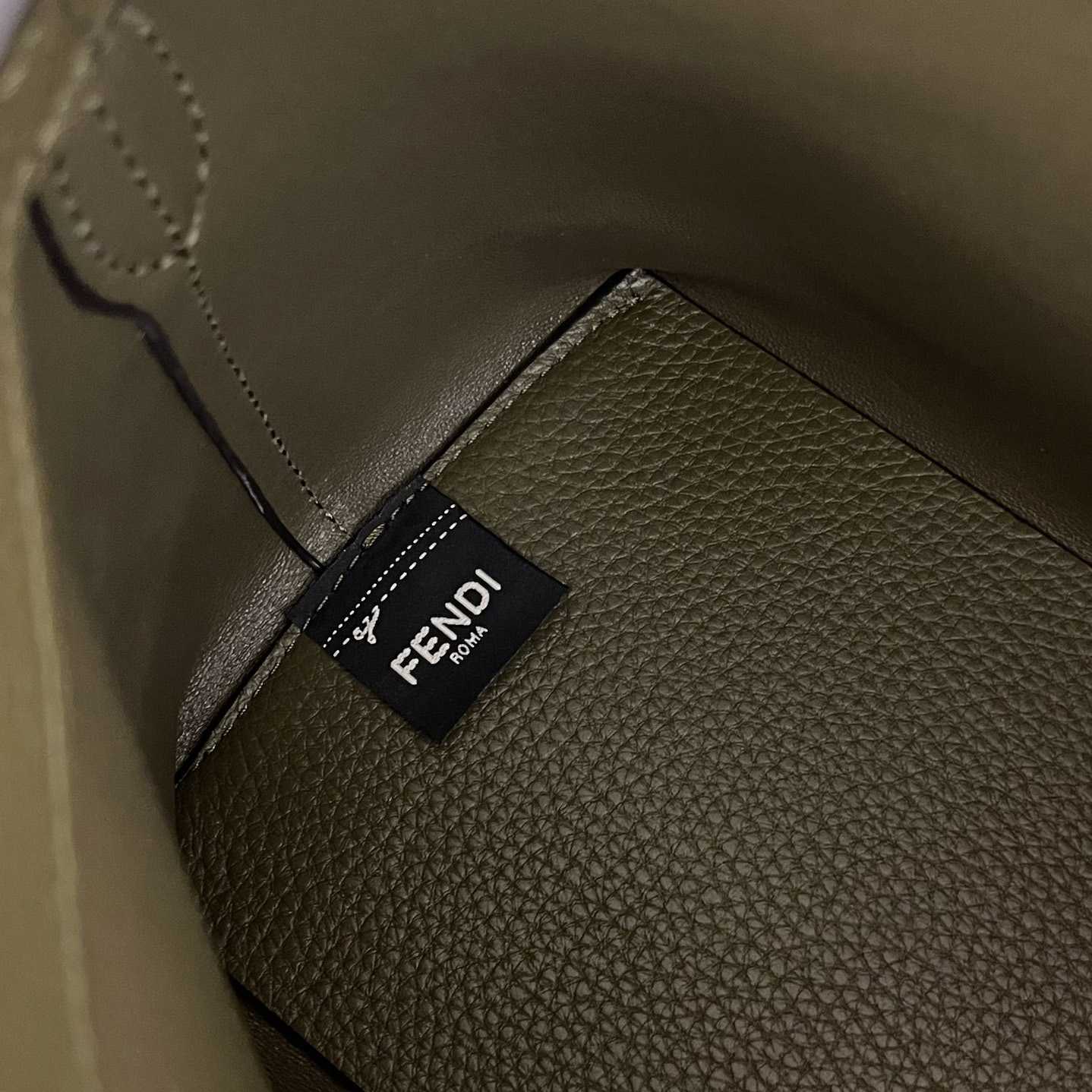 Fendi By The Way Selleria Mini Selleria Bag With 192 Hand-sewn Topstitches - DopestKickz