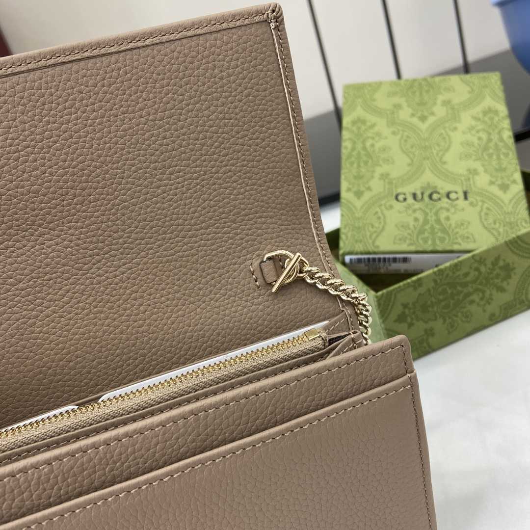 Gucci Jackie 1961 Chain Wallet - DopestKickz