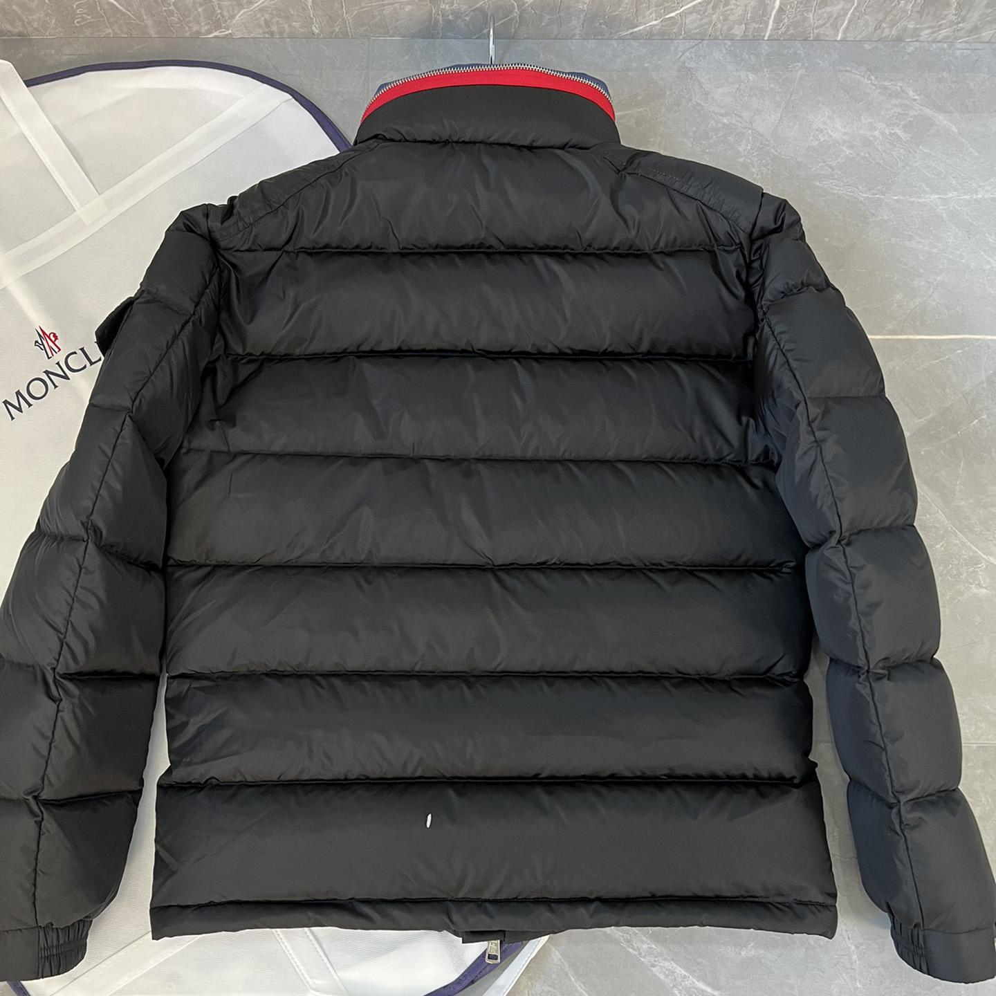 Moncler Bourne Short Down Jacket - DopestKickz