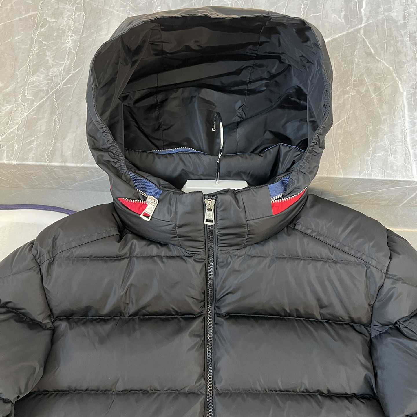 Moncler Bourne Short Down Jacket - DopestKickz