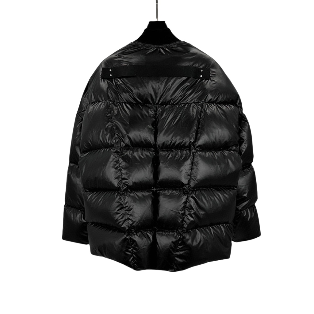 Rick Owens FW24 Porterville Flight Jkt In Black - DopestKickz