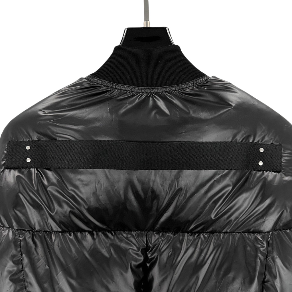 Rick Owens FW24 Porterville Flight Jkt In Black - DopestKickz