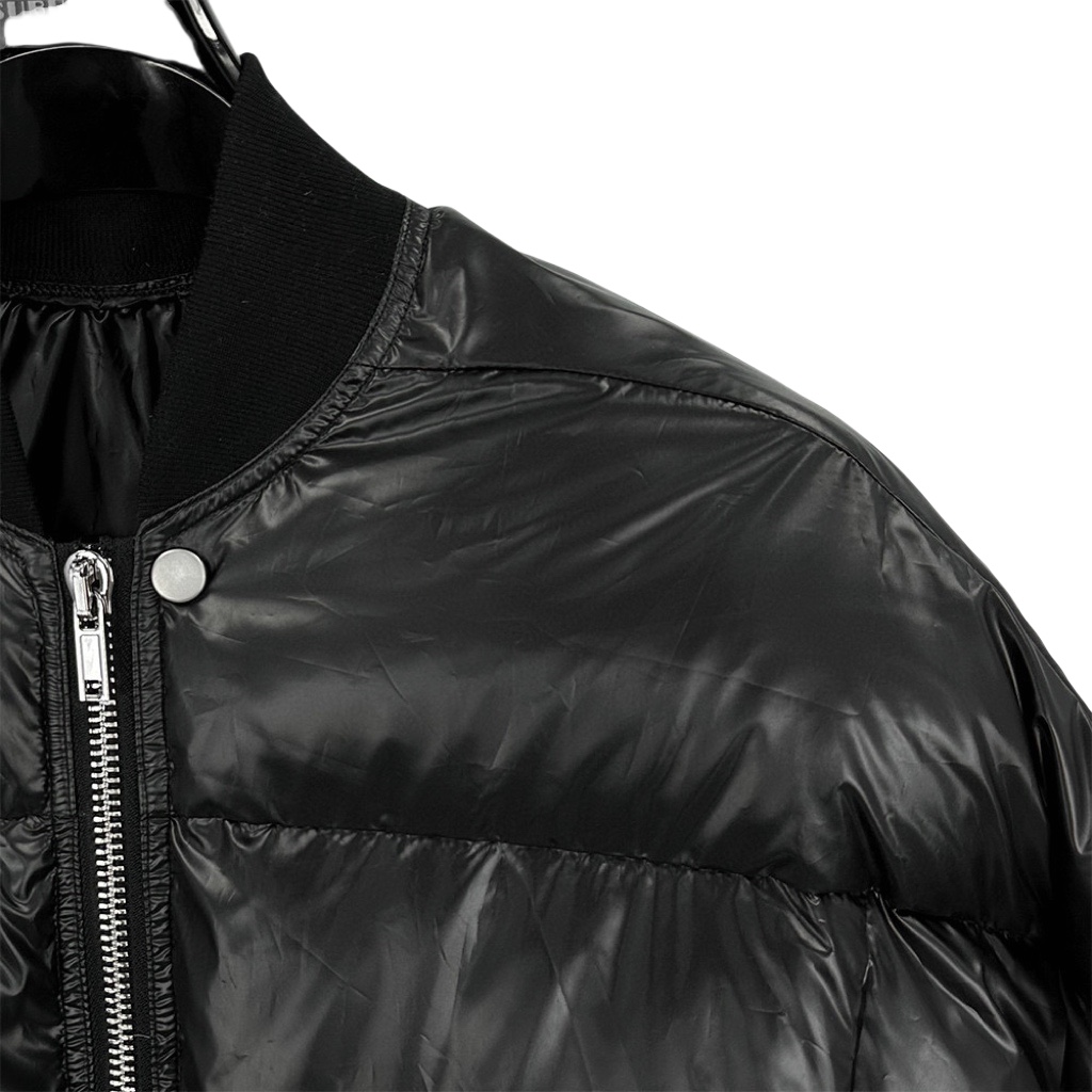 Rick Owens FW24 Porterville Flight Jkt In Black - DopestKickz