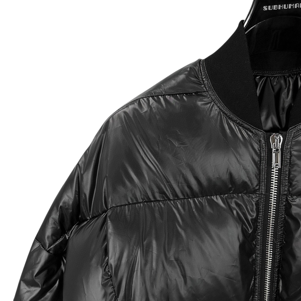 Rick Owens FW24 Porterville Flight Jkt In Black - DopestKickz
