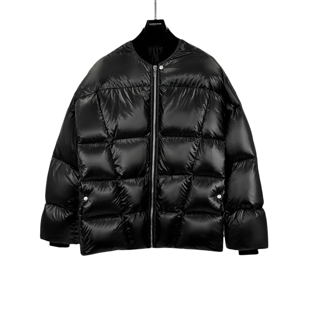 Rick Owens FW24 Porterville Flight Jkt In Black - DopestKickz